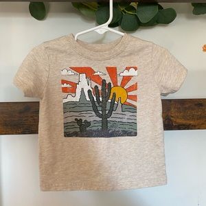 12 month cactus short sleeve. garanimals. boys.